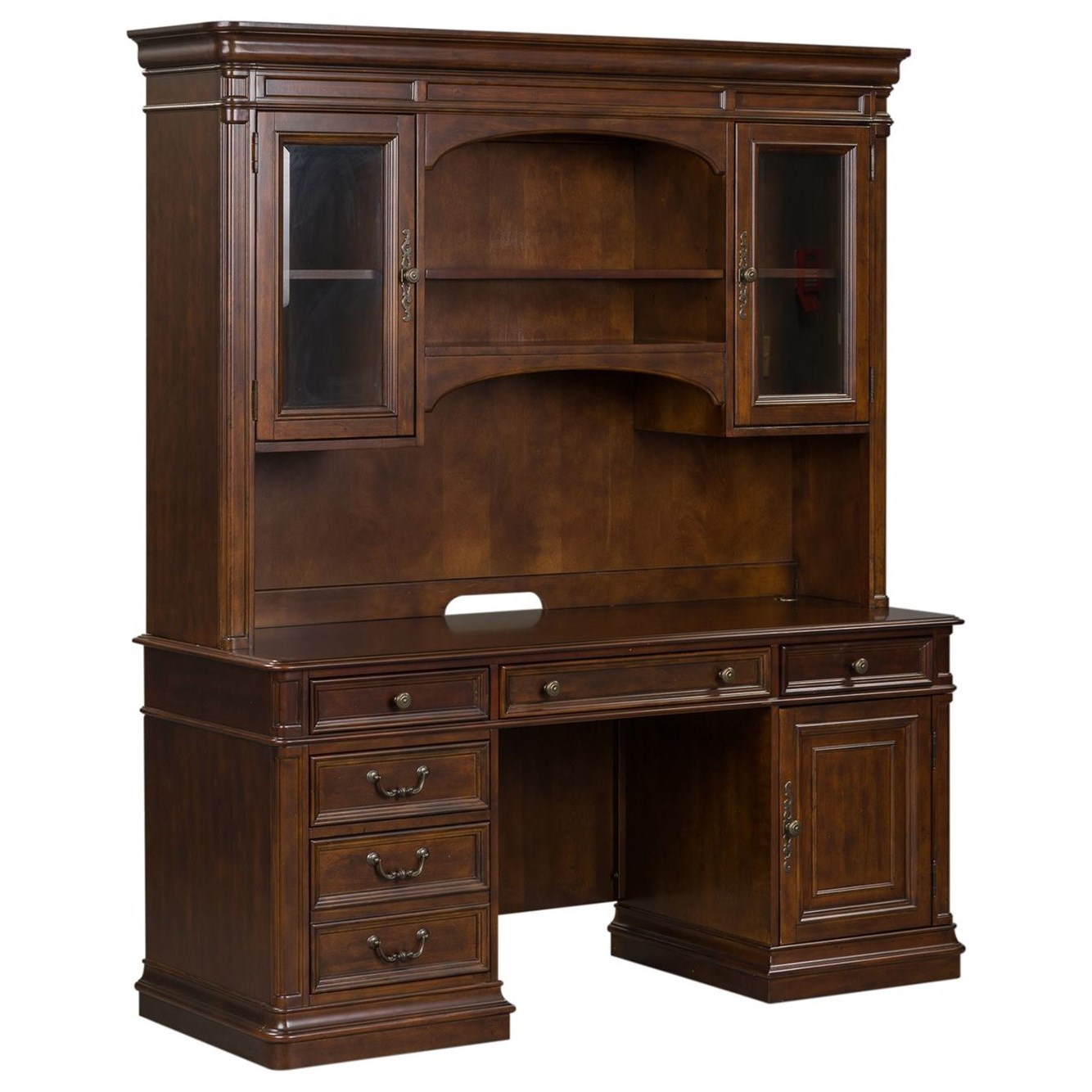 Liberty Furniture Brayton Manor Jr Executive Traditional Credenza and